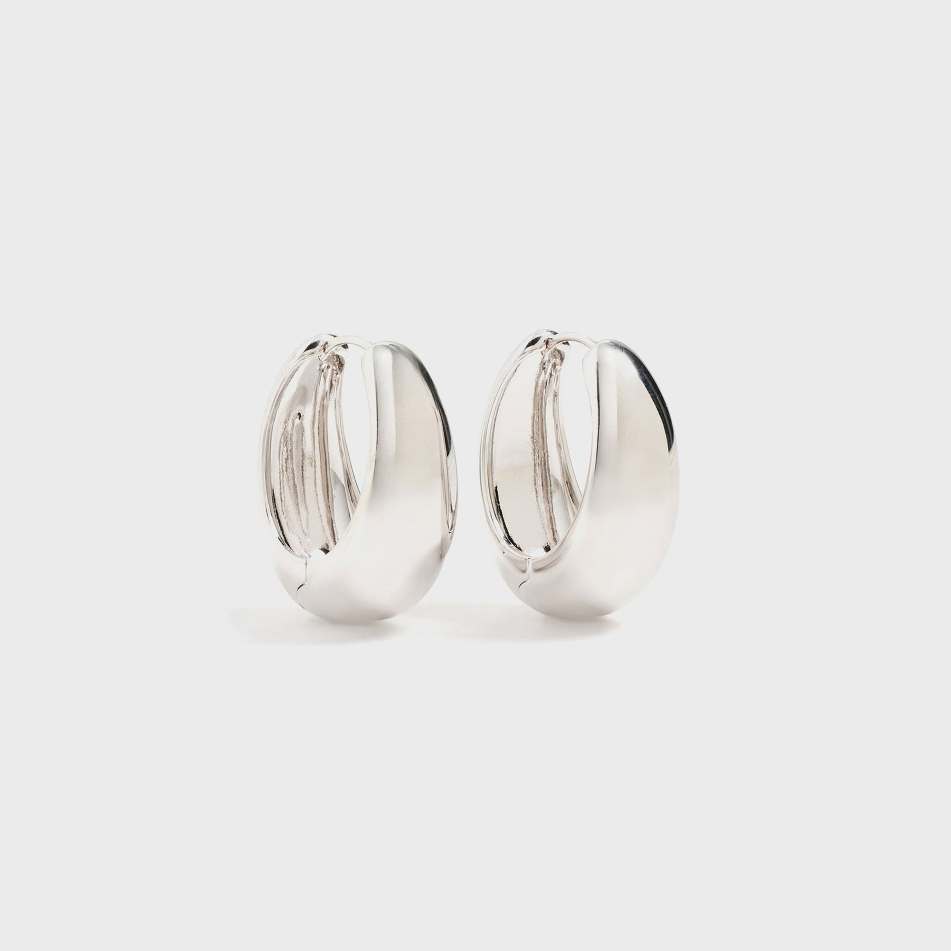 Women Kith SHASHI Cameron Hoop Earring - Silver