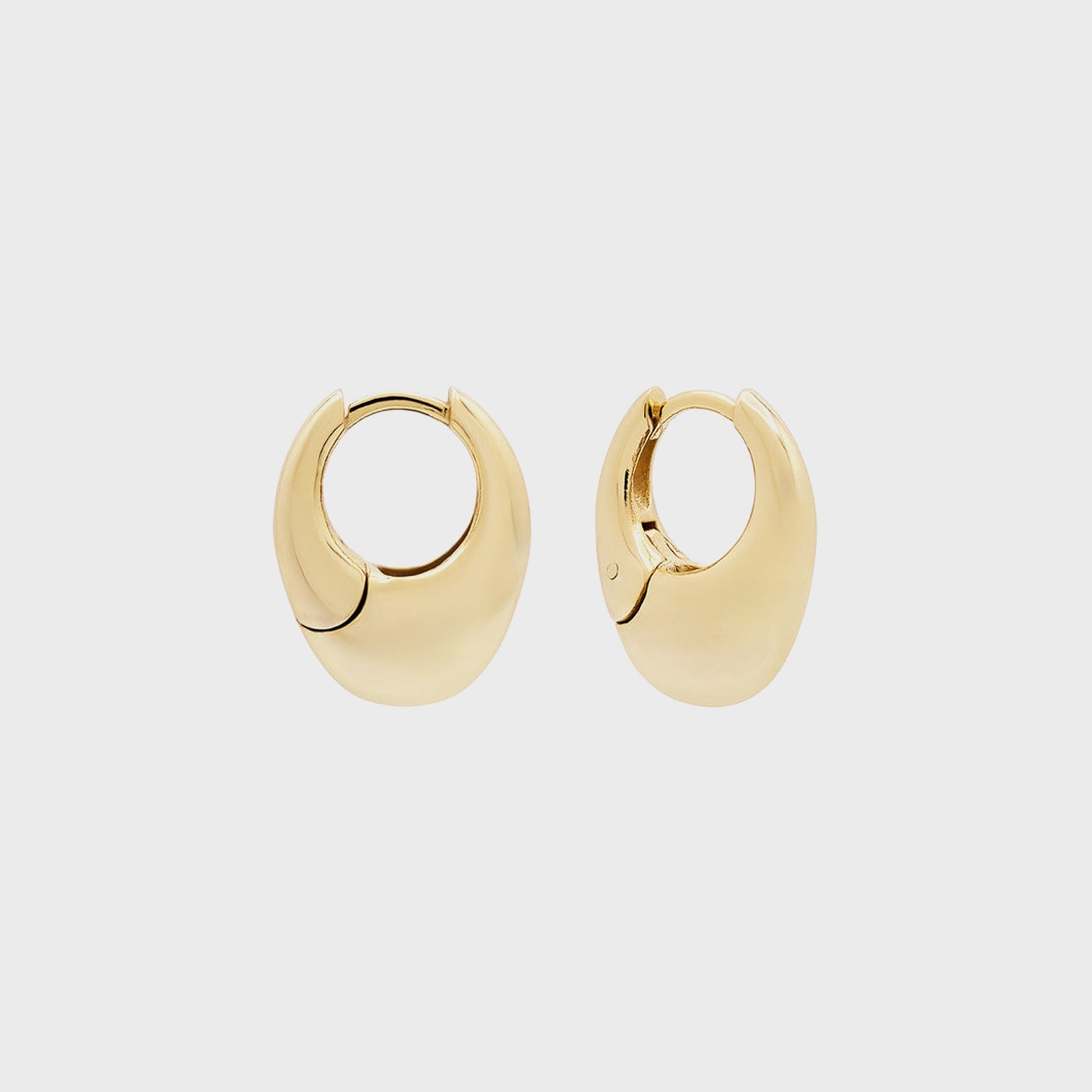 Women Kith SHASHI Carter Hoop Earring - Gold