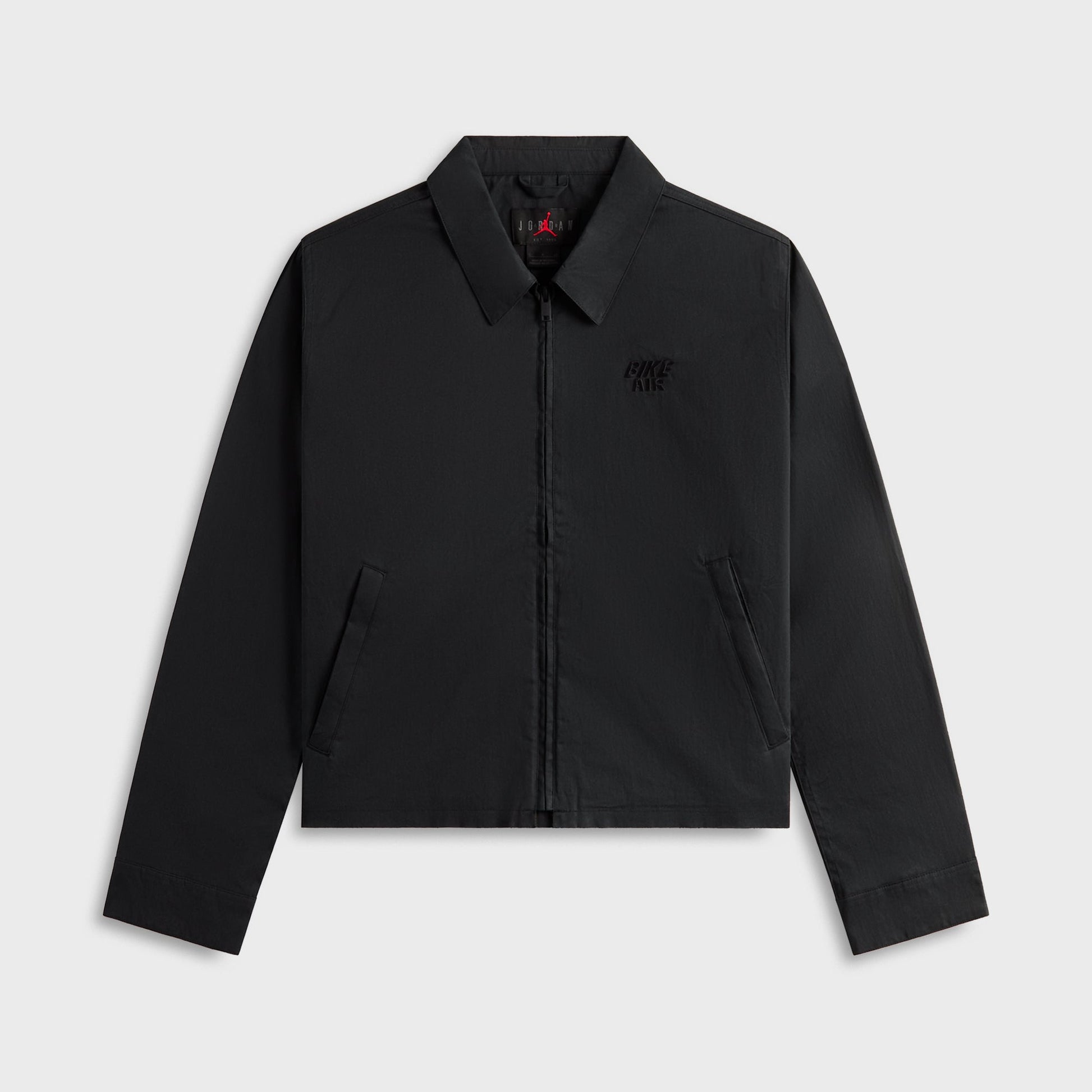 Men Kith Jordan x Nigel Sylvester Bike Air Trucker Jacket - Black