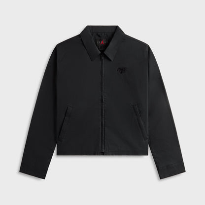 Men Kith Jordan x Nigel Sylvester Bike Air Trucker Jacket - Black