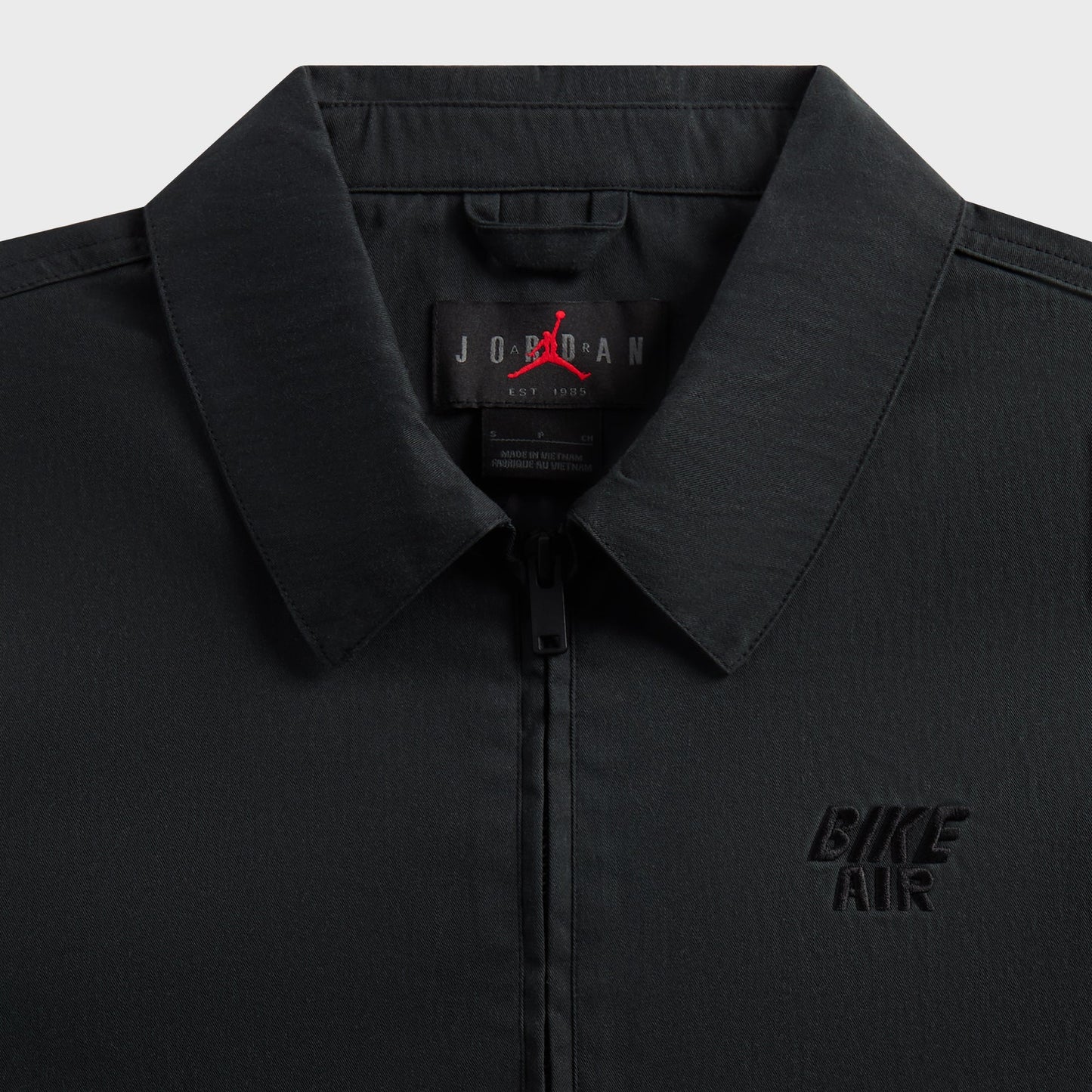 Men Kith Jordan x Nigel Sylvester Bike Air Trucker Jacket - Black