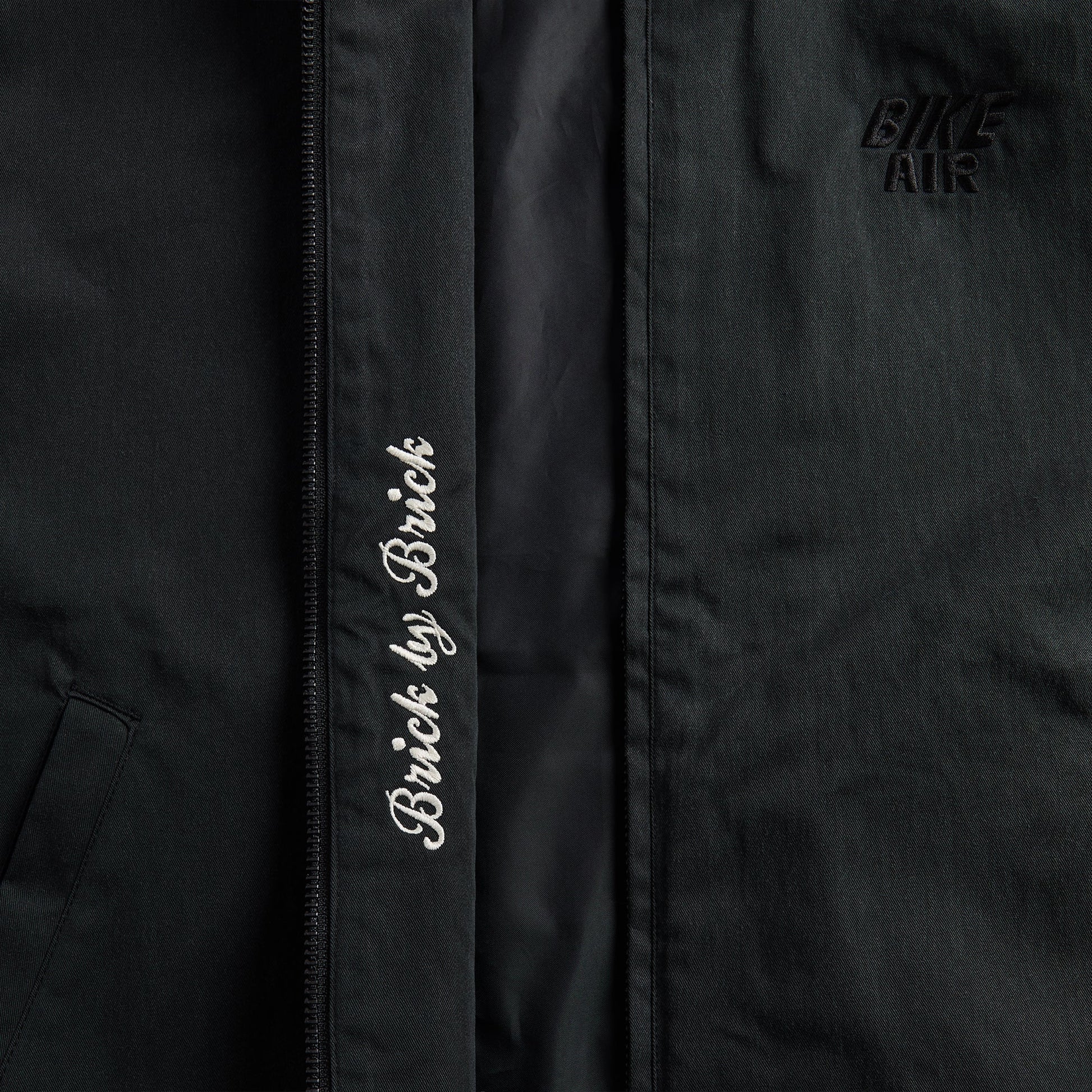 Men Kith Jordan x Nigel Sylvester Bike Air Trucker Jacket - Black