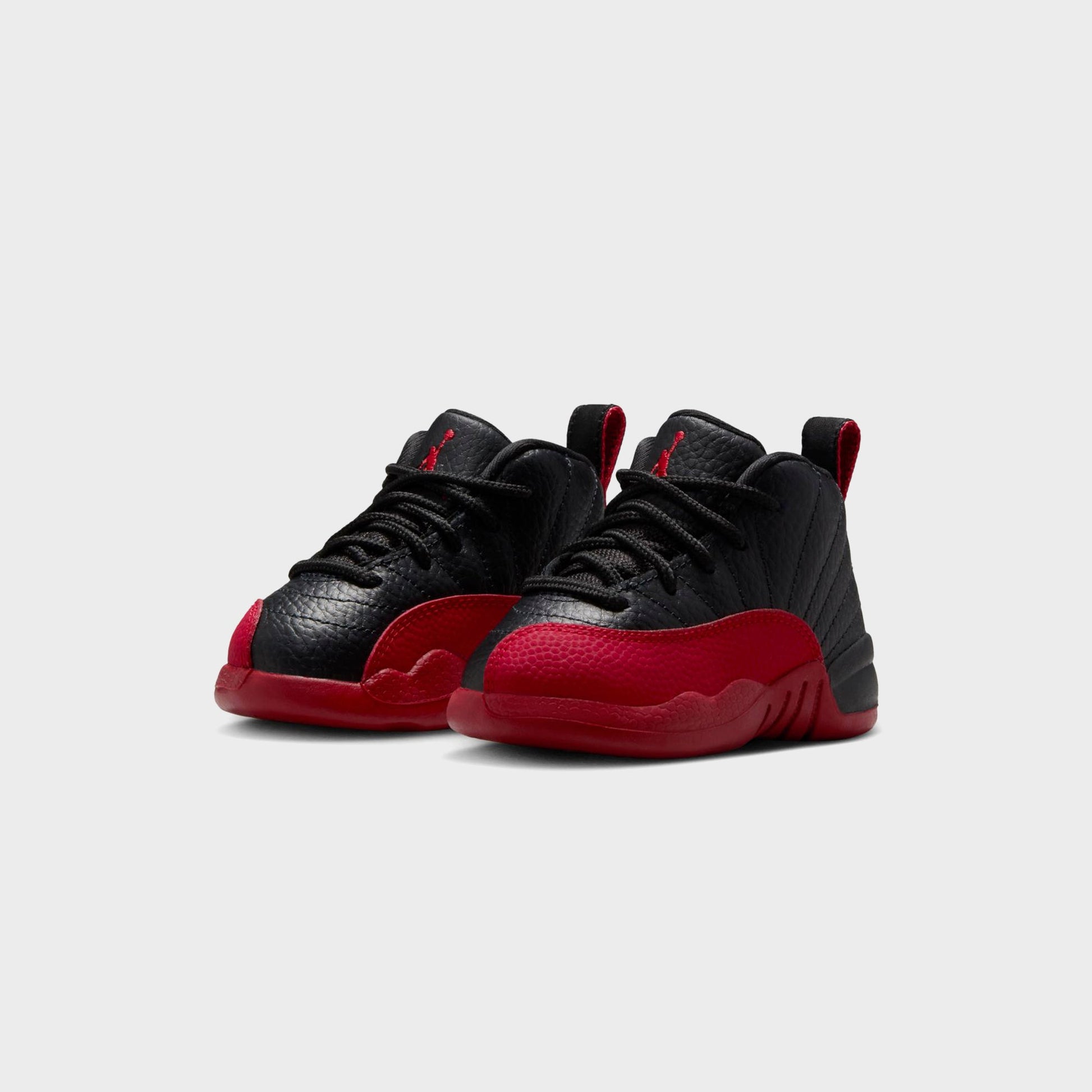 Kids Kith Jordan TD Air Jordan 12 Retro - Black / Varsity Red