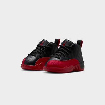 Kids Kith Jordan TD Air Jordan 12 Retro - Black / Varsity Red