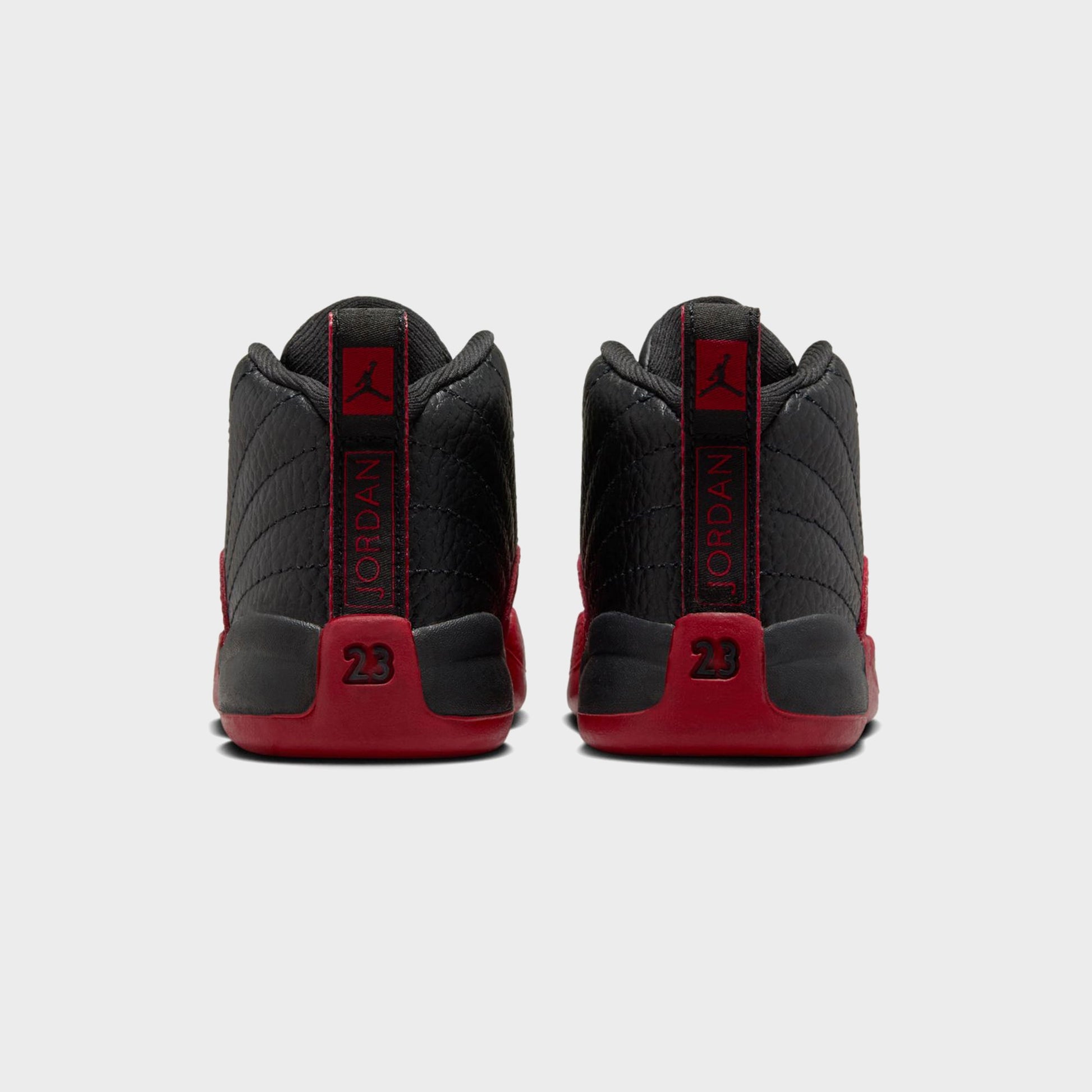 Kids Kith Jordan TD Air Jordan 12 Retro - Black / Varsity Red