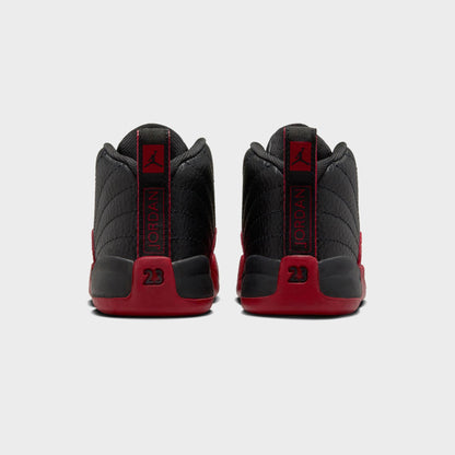 Kids Kith Jordan TD Air Jordan 12 Retro - Black / Varsity Red