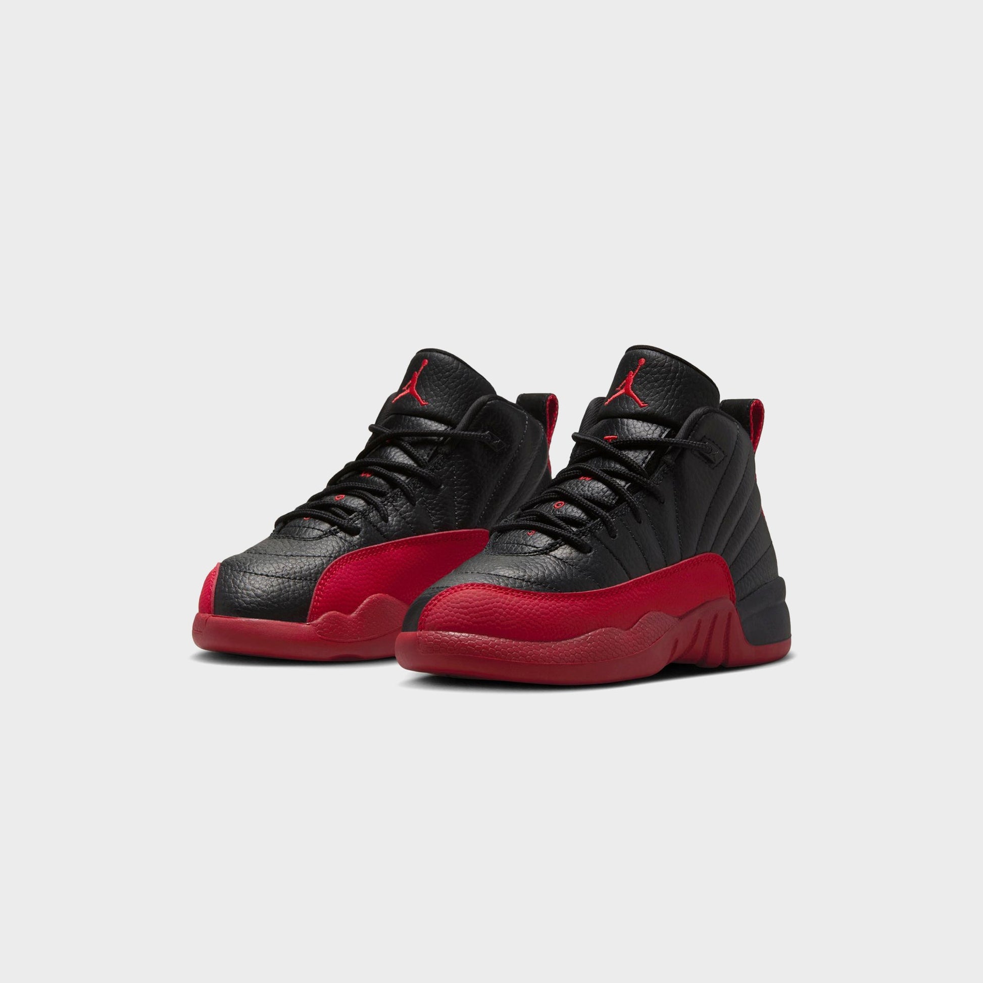 Kids Kith Jordan PS Air Jordan 12 Retro - Black / Varsity Red