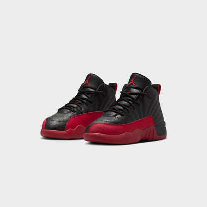 Kids Kith Jordan PS Air Jordan 12 Retro - Black / Varsity Red
