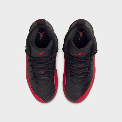 Kids Kith Jordan PS Air Jordan 12 Retro - Black / Varsity Red