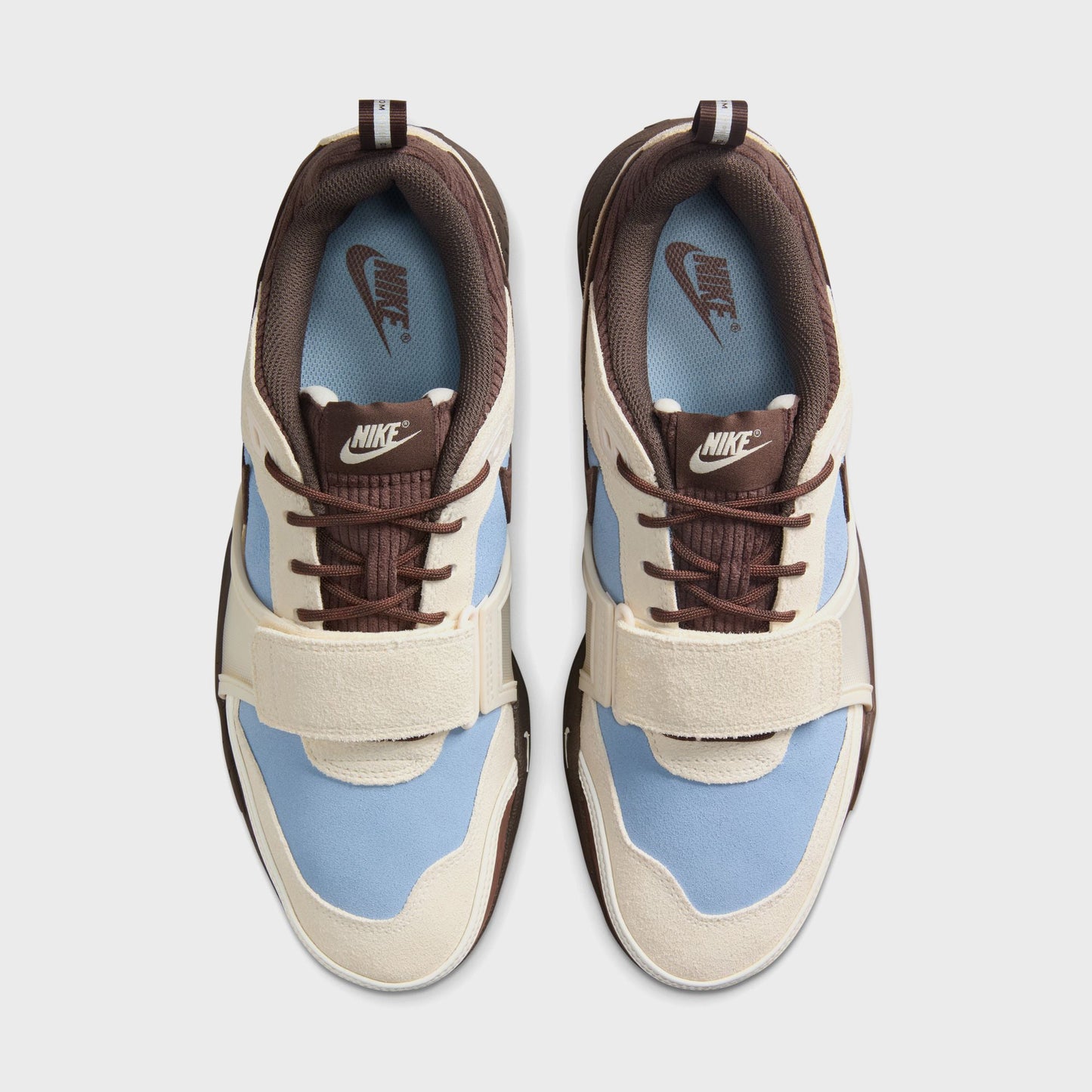 Men Kith Nike x Travis Scott Nike Zoom Field Jaxx - Leche Blue / Baroque Brown