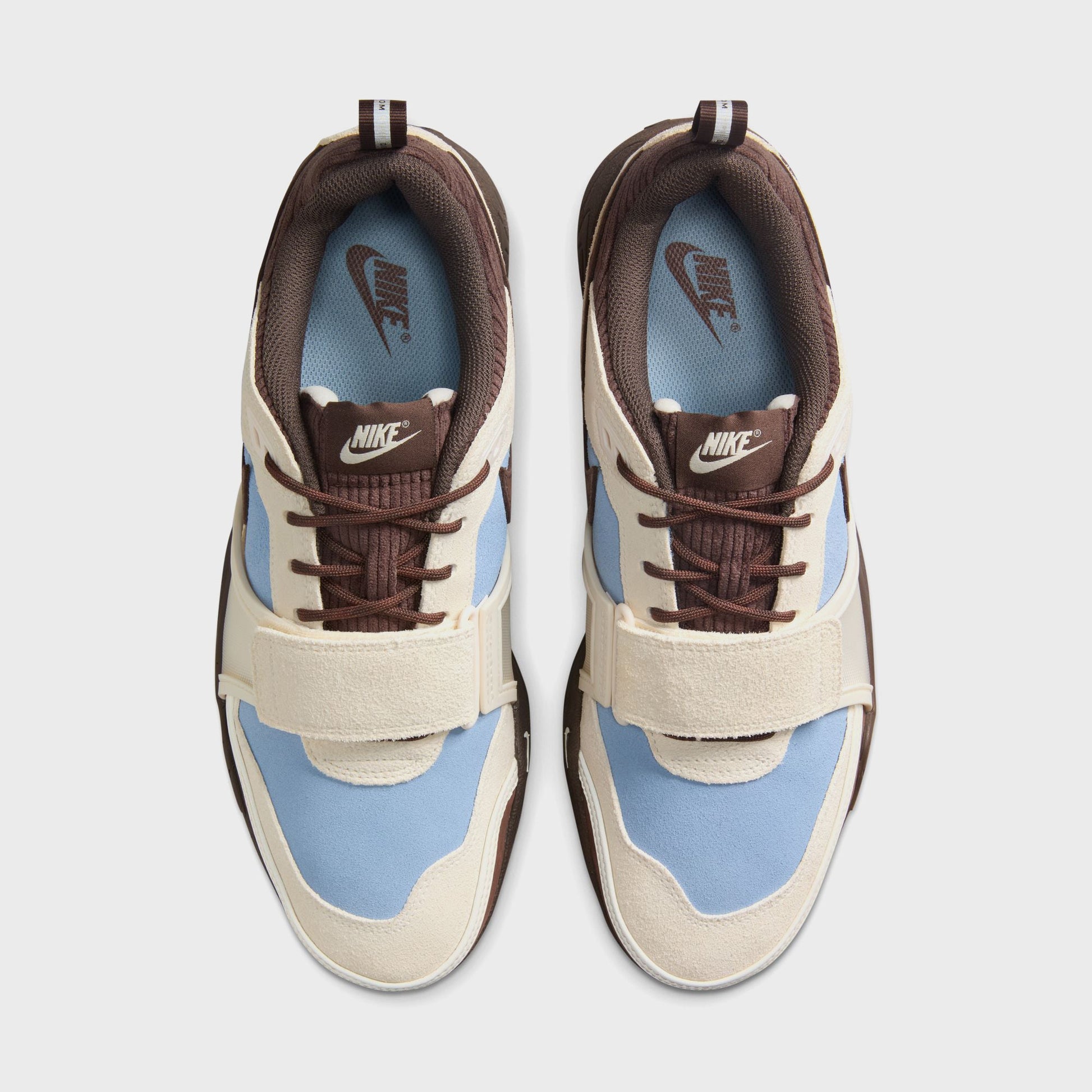 Men Kith Nike x Travis Scott Nike Zoom Field Jaxx - Leche Blue / Baroque Brown