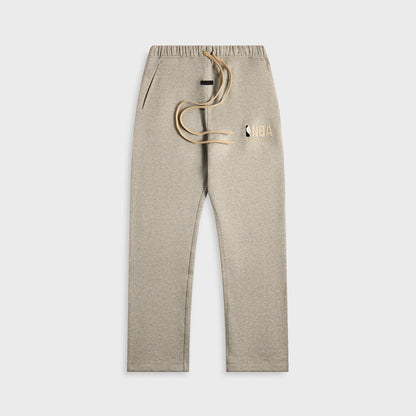 Men Kith Essentials Relaxed NBA Core Fleece Sweatpant - Warm Heather