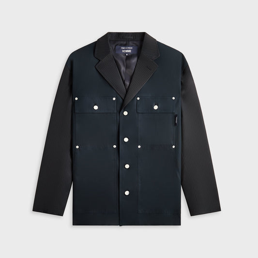 Men Kith CDG Homme Jacket - Navy / Grey
