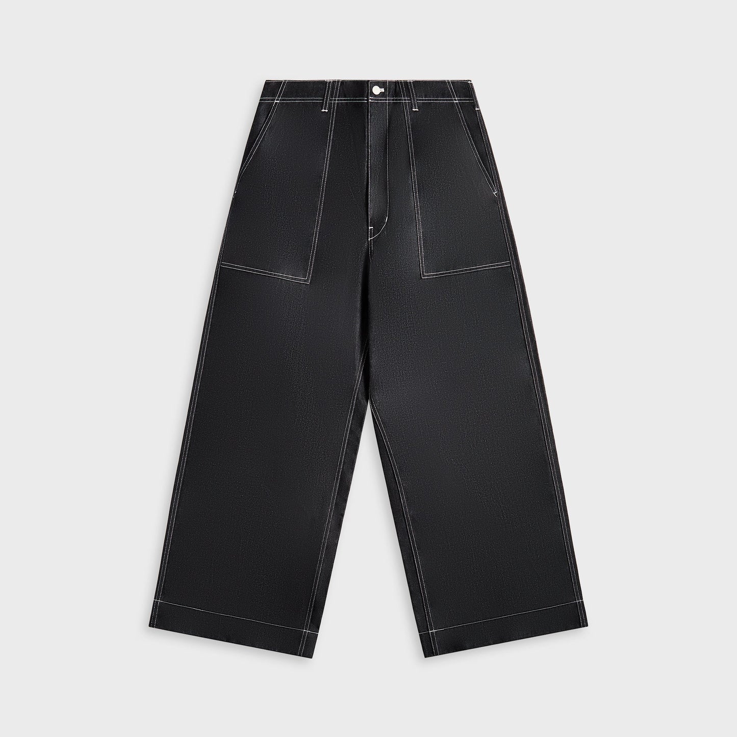 Men Kith CDG Homme Pants - Navy / White