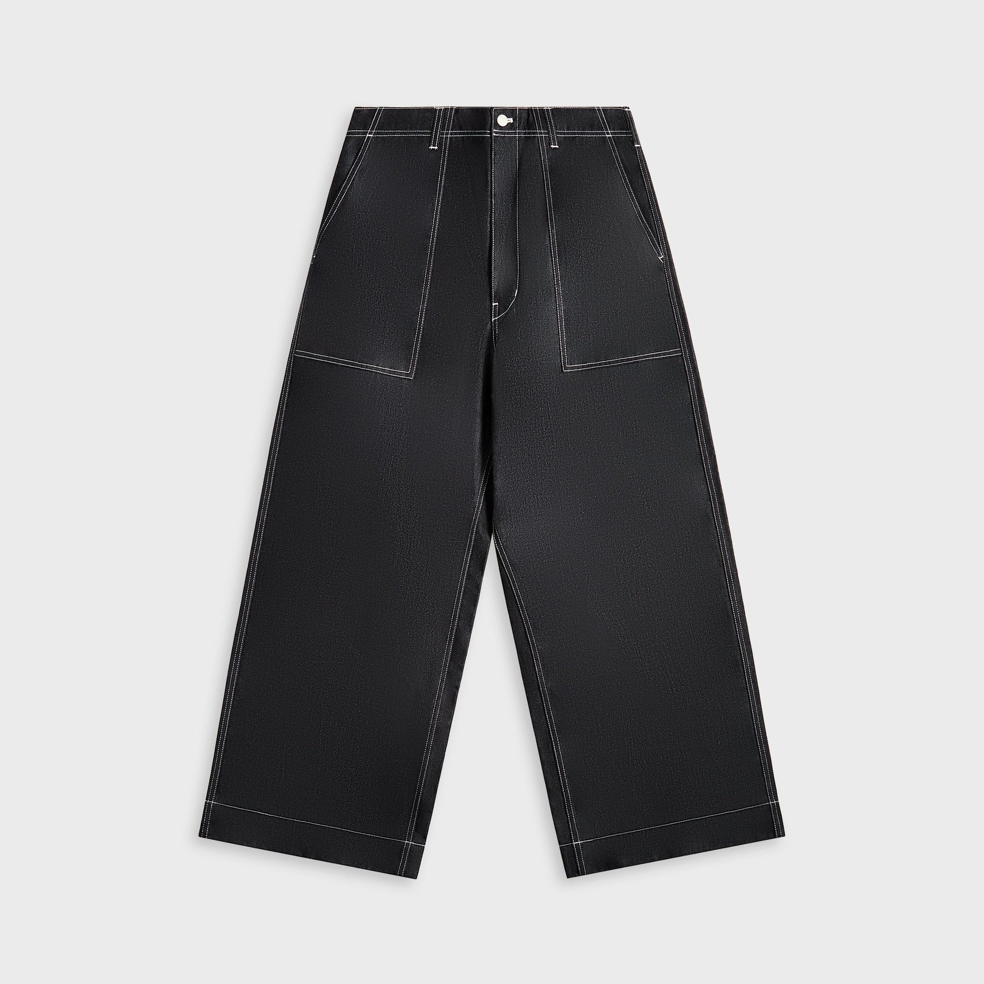 Men Kith CDG Homme Pants - Navy / White