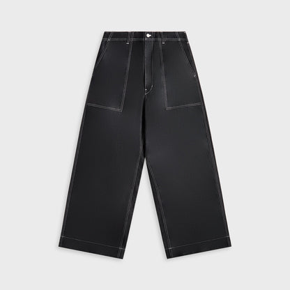 Men Kith CDG Homme Pants - Navy / White