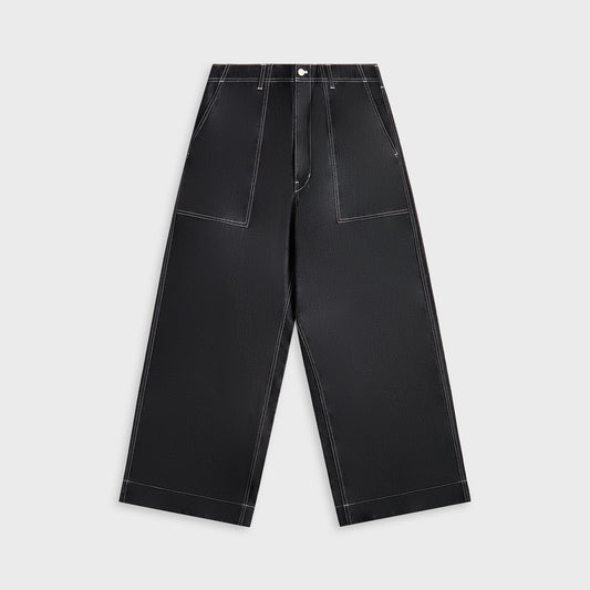 Men Kith CDG Homme Pants - Navy / White