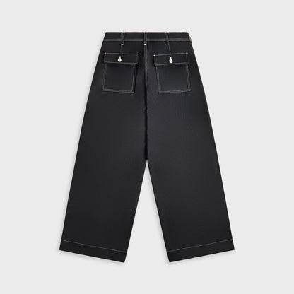 Men Kith CDG Homme Pants - Navy / White