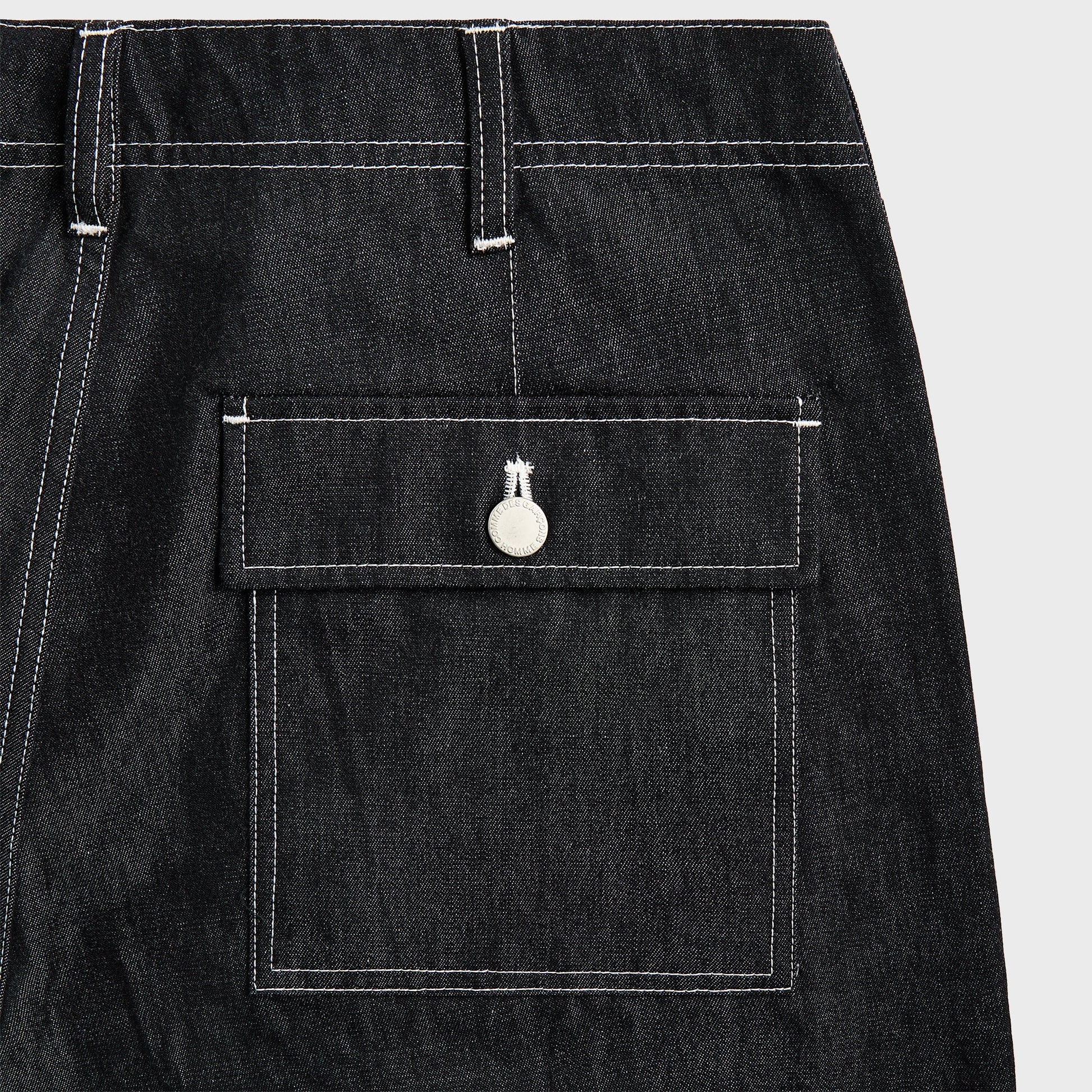Men Kith CDG Homme Pants - Navy / White