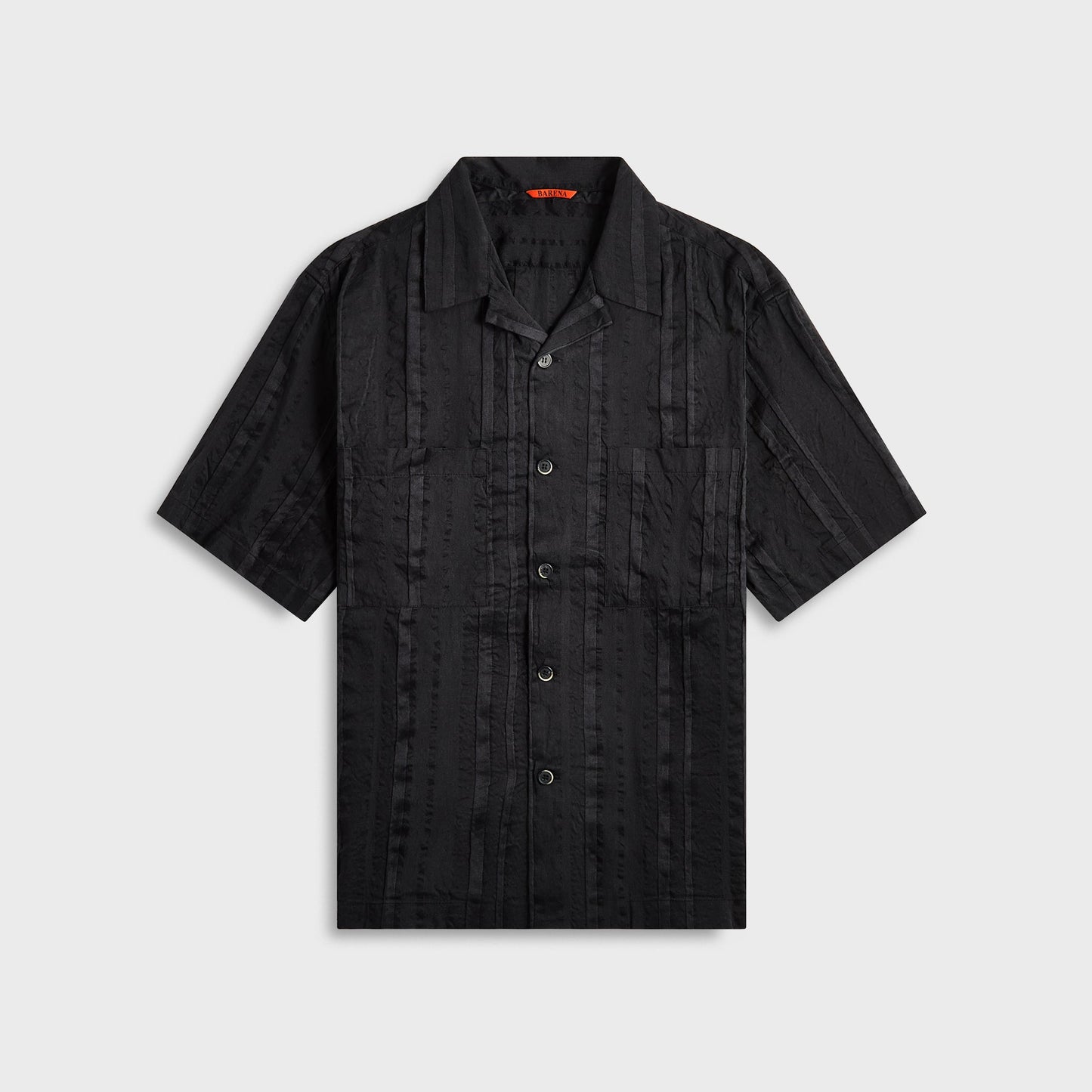 Men Kith Barena Camicia Solana Levo Grafite - Black