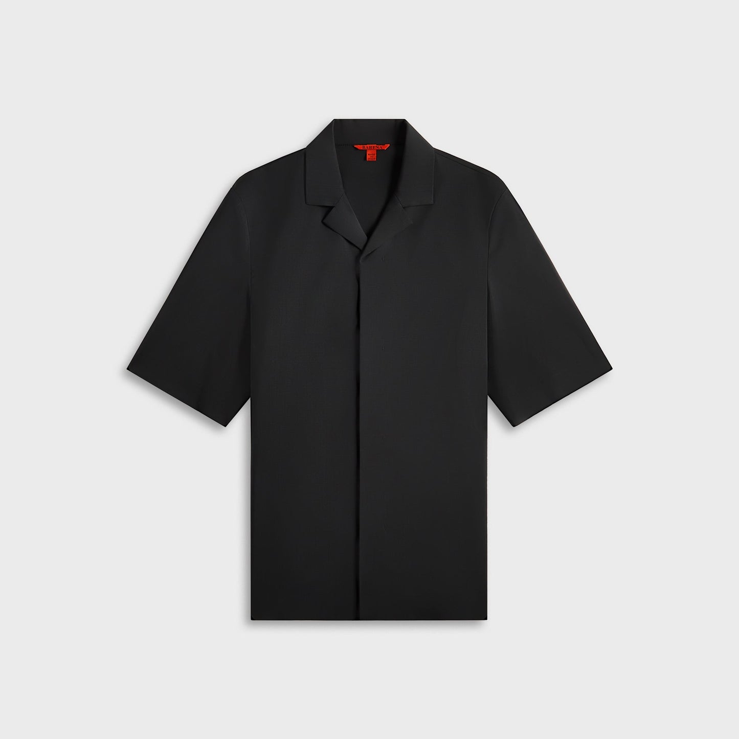 Men Kith Barena Overshirt Atila Tropical Piombo - Black