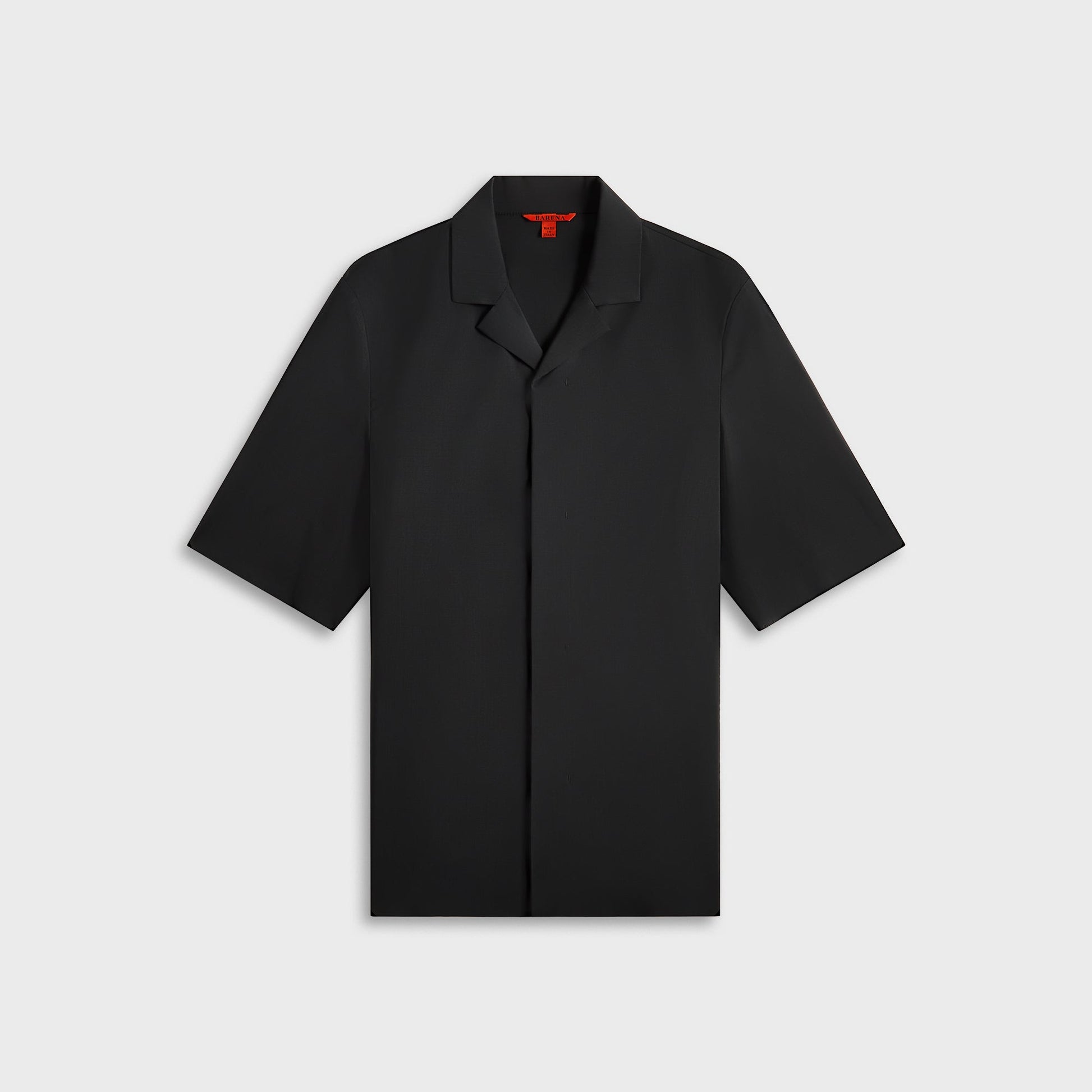 Men Kith Barena Overshirt Atila Tropical Piombo - Black