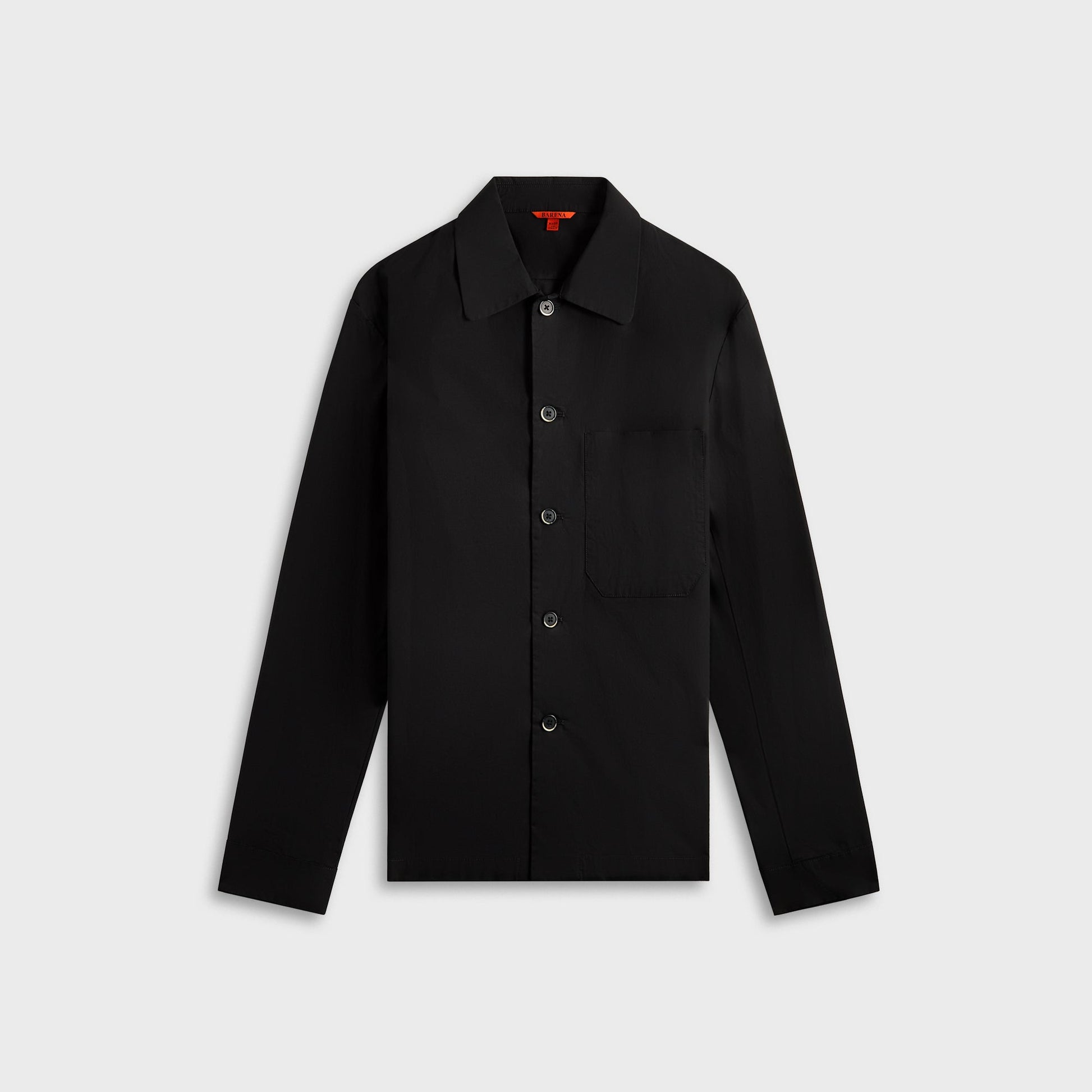 Men Kith Barena Overshirt Cedrone Vion - Nero