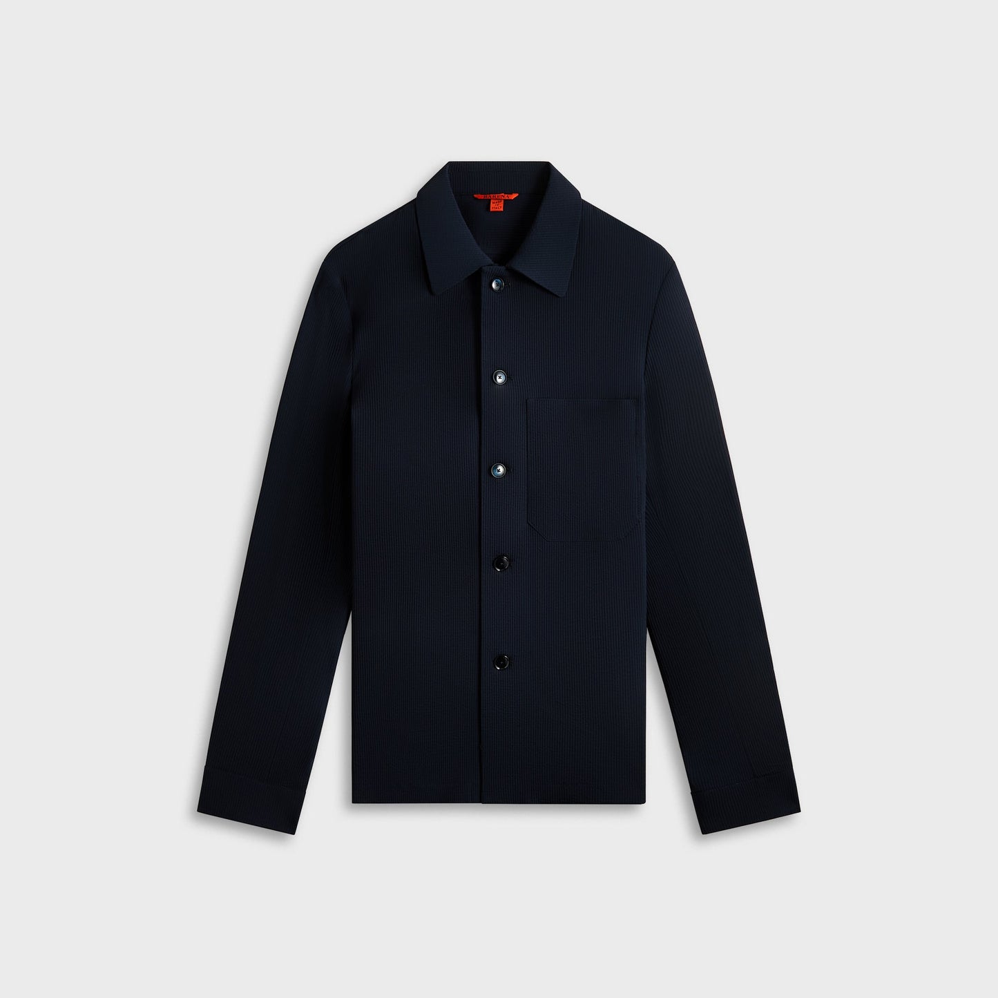Men Kith Barena Cedrone Arela Overshirt - Navy