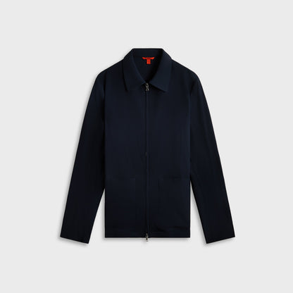 Men Kith Barena Marafon Folco Overshirt - Navy