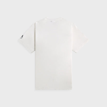 Men Kith Engineered Garments Printed Cross Crew Neck Tee - White