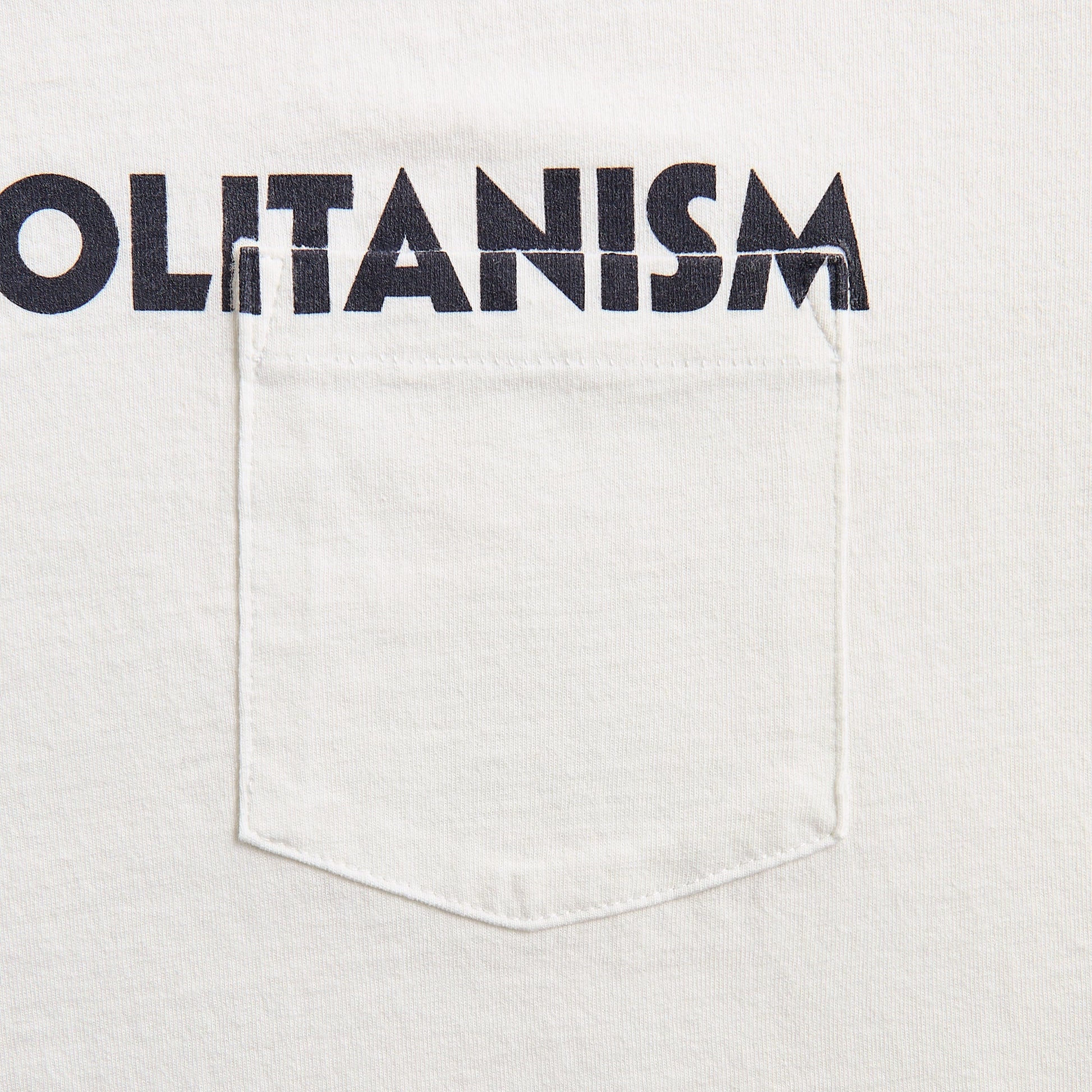 Men Kith Engineered Garments Printed Cross Crew Neck Tee - White