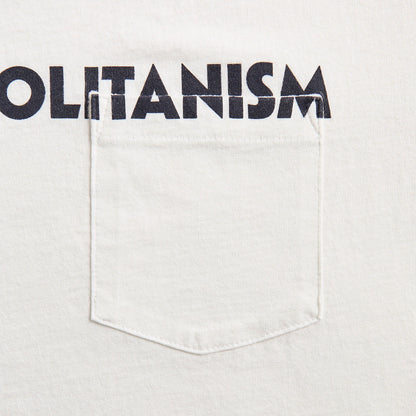 Men Kith Engineered Garments Printed Cross Crew Neck Tee - White