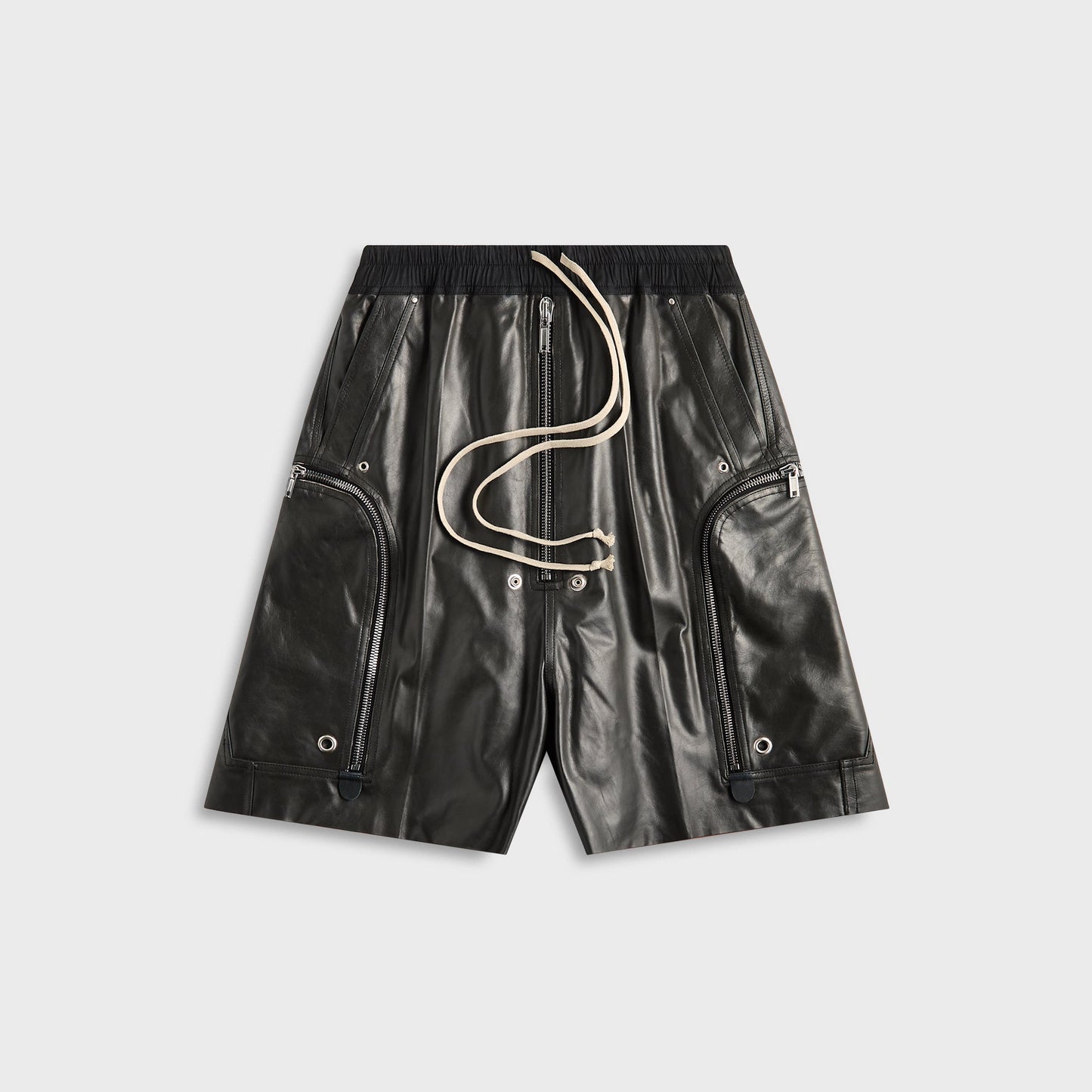 Men Kith Rick Owens Pelle Bauhaus Bella Short - Black