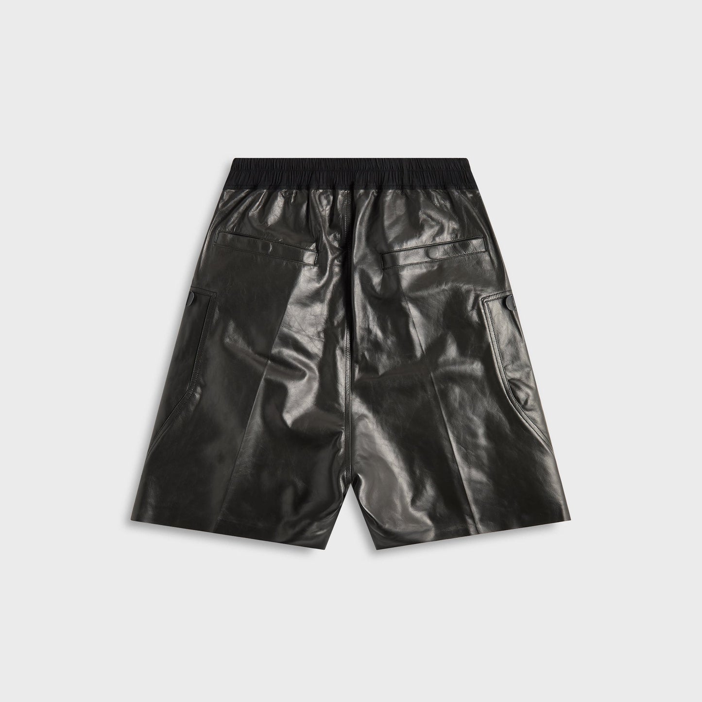 Men Kith Rick Owens Pelle Bauhaus Bella Short - Black