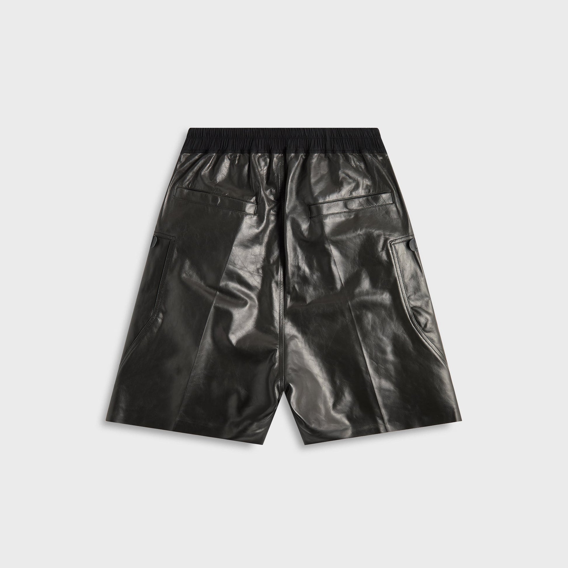 Men Kith Rick Owens Pelle Bauhaus Bella Short - Black