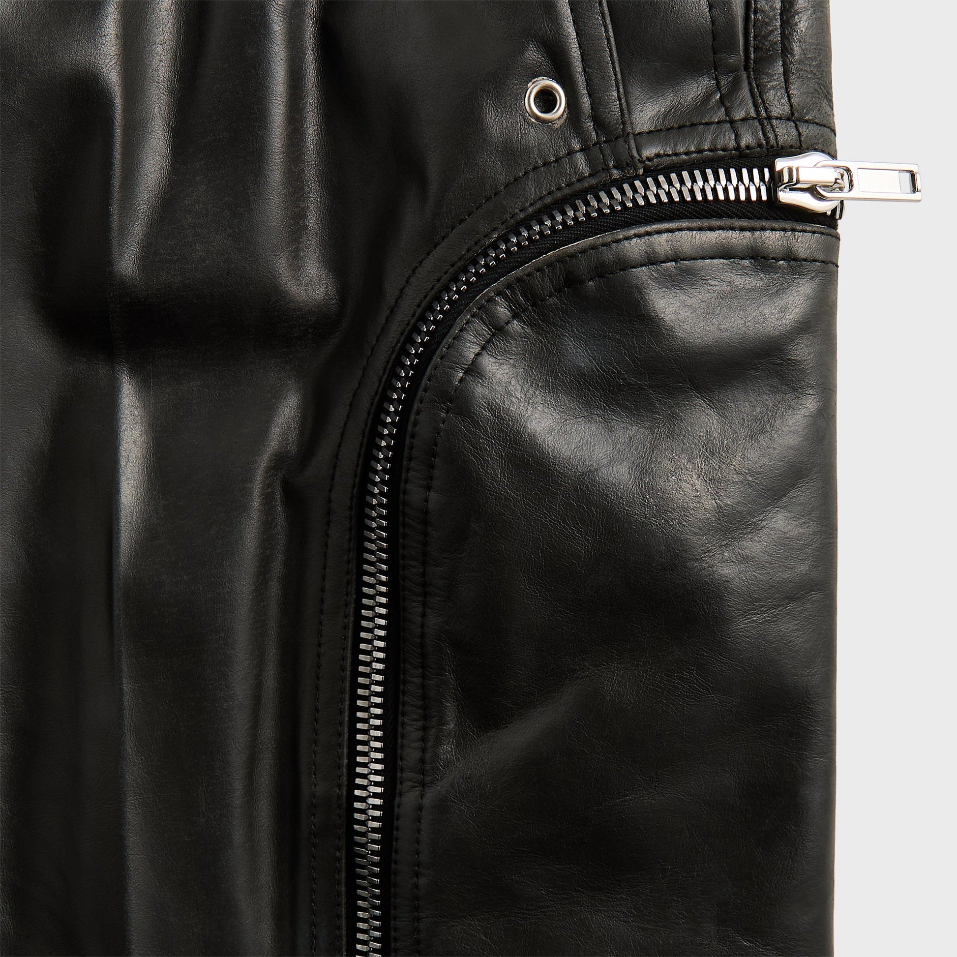Men Kith Rick Owens Pelle Bauhaus Bella Short - Black
