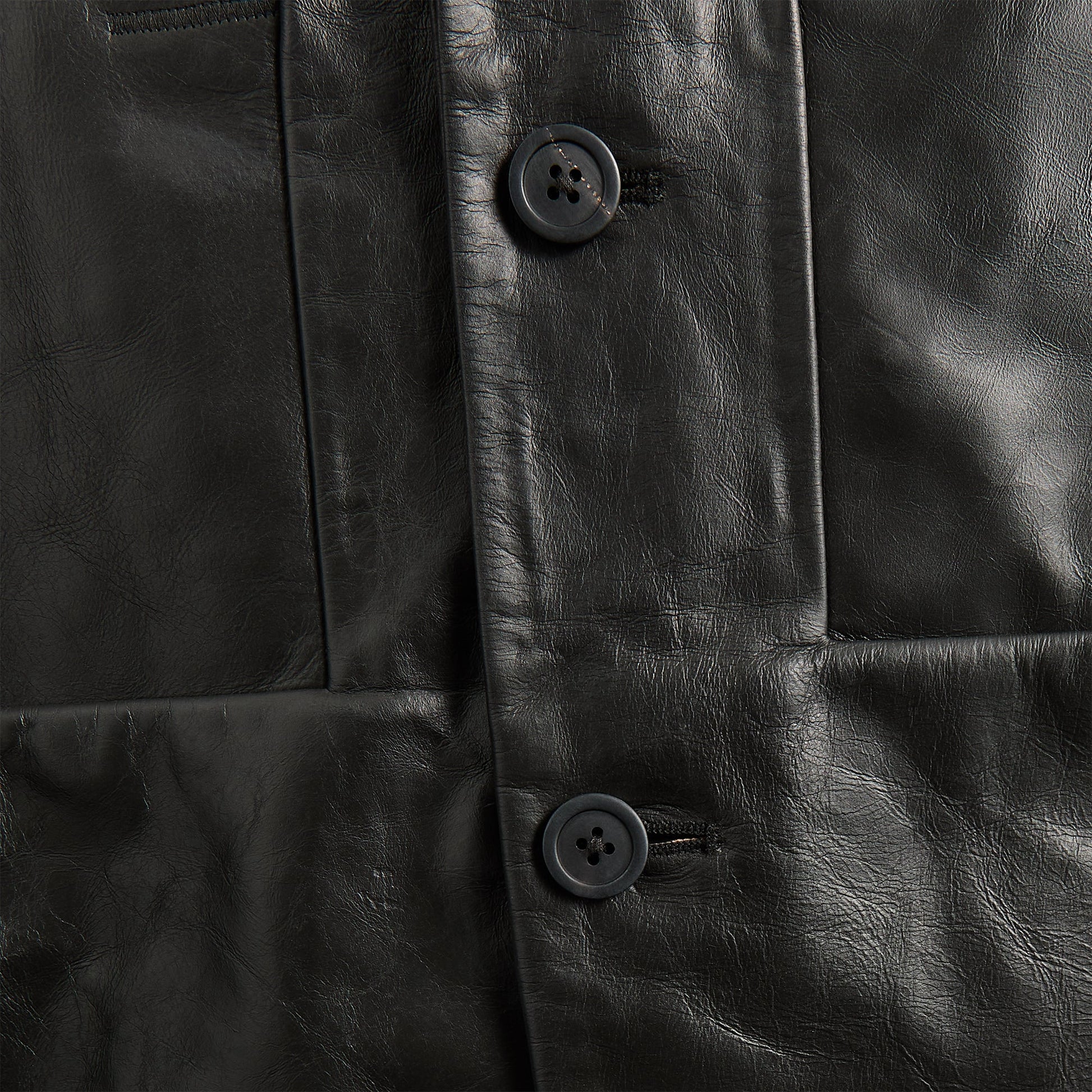 Men Kith Rick Owens Lido Jacket - Black