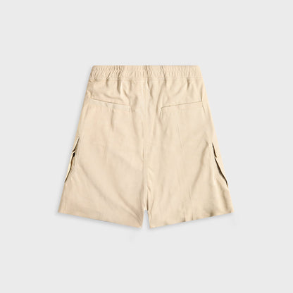 Men Kith Rick Owens Shorts In Pelle Cargobela - Dinge