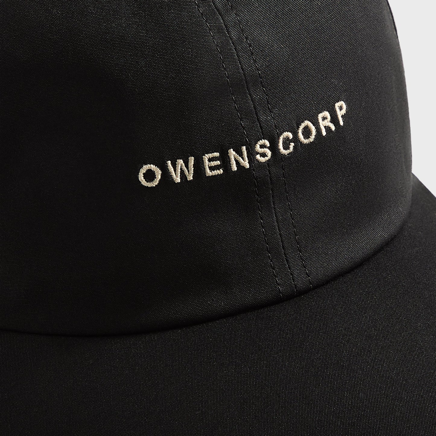 Men Kith Rick Owens Baseball Cap - Black / Pearl
