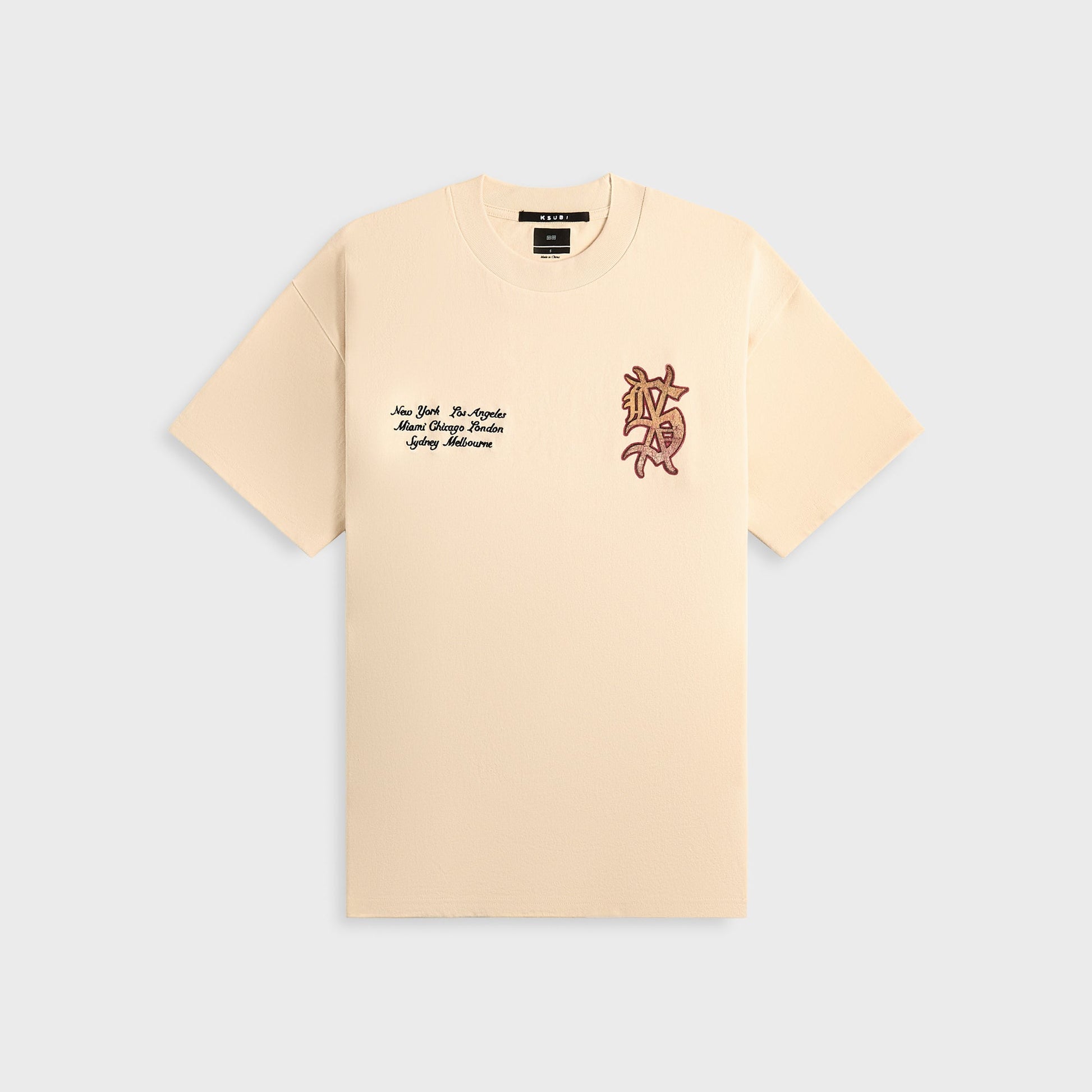 Men Kith Ksubi Playoff Ekcess Tee - Dusty Desert