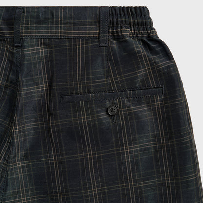 Men Kith CDG Homme Check Shorts - Navy