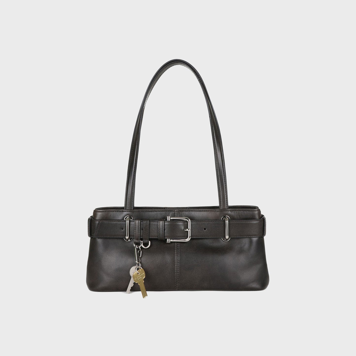 Women Kith Osoi Shoulder Brocle Mini Bag - Stain Brown