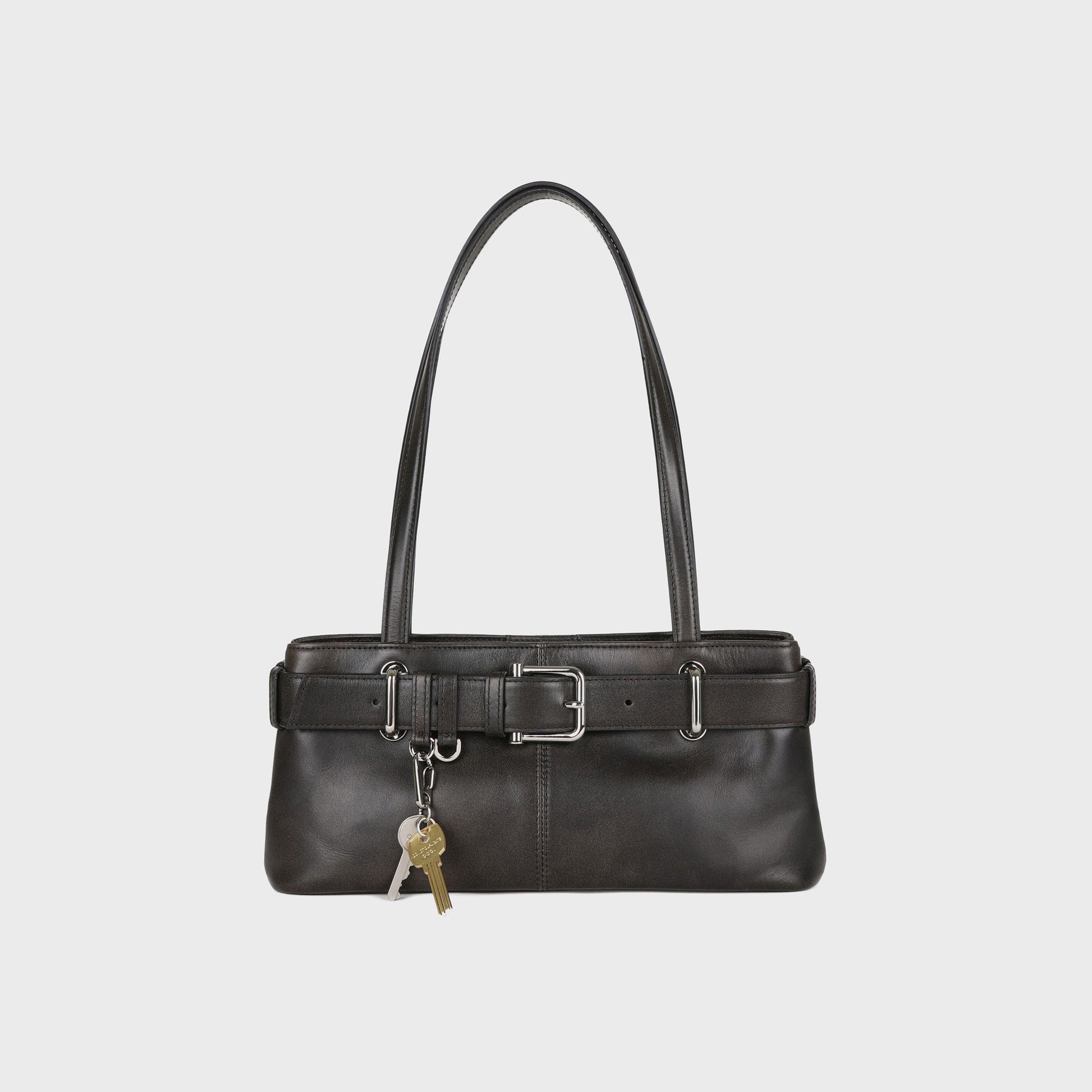 Women Kith Osoi Shoulder Brocle Mini Bag - Stain Brown