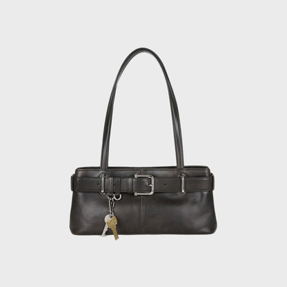 Women Kith Osoi Shoulder Brocle Mini Bag - Stain Brown