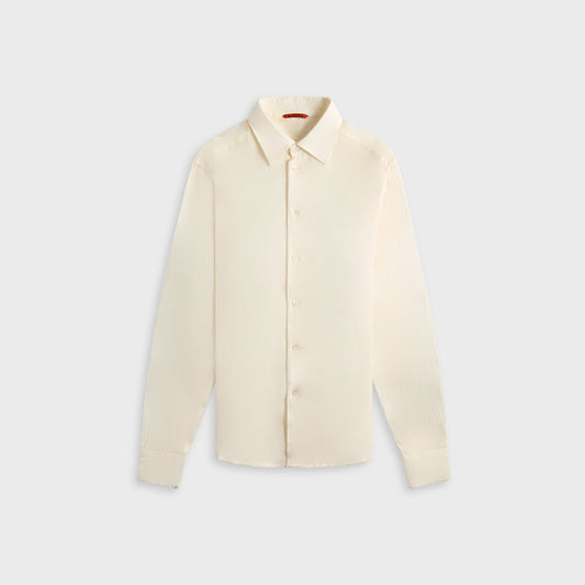 Men Kith Barena Camicia Maridola Avorio - White