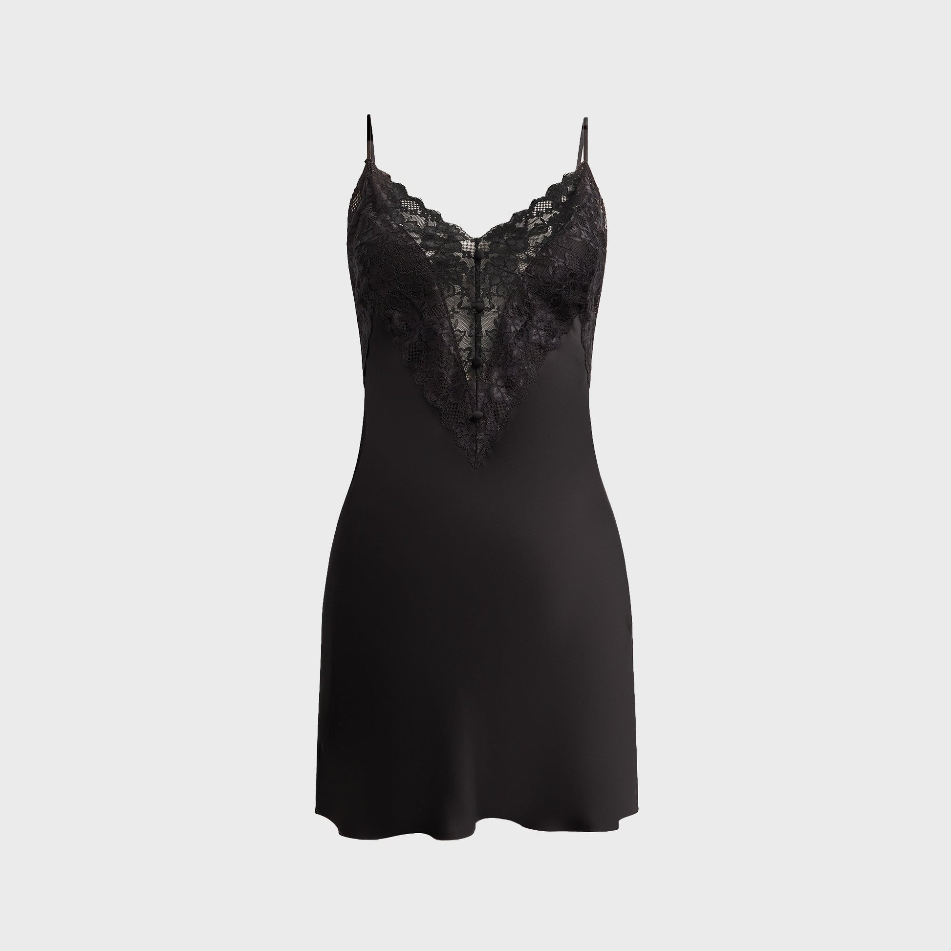 Women Kith Nova Slip Mini Dress - Black