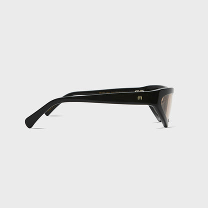 Women Kith Elisa Johnson Sham - Gloss Black / Brown Lens