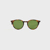 Spotted Brown Shell / Semi Flat Pure Green