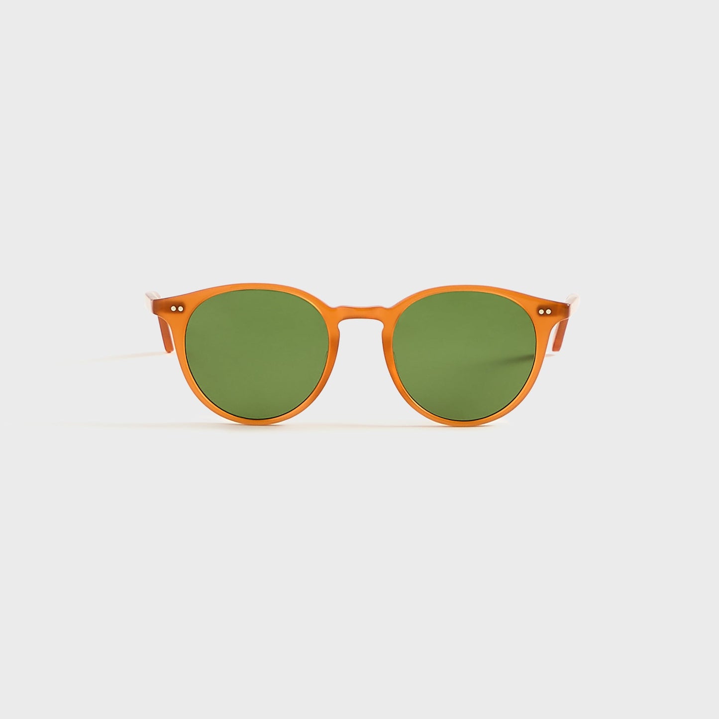Men Kith Garrett Leight Clune Sunglasses - Summer Sun / Semi Flat Pure Green