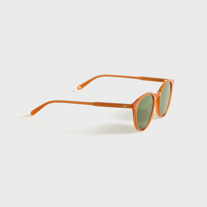 Men Kith Garrett Leight Clune Sunglasses - Summer Sun / Semi Flat Pure Green